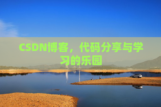 CSDN博客,代码分享与学习的乐园